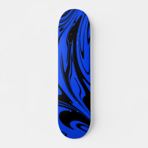 Cool Wave Blue Zwart Persoonlijk Skateboard