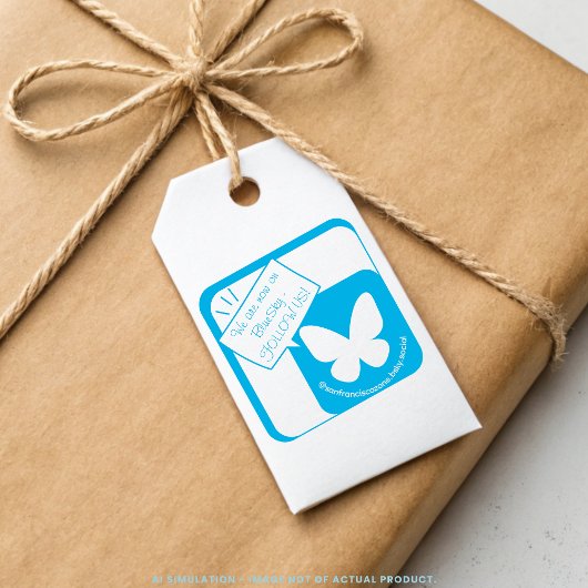 Cool We zijn op social media Volg ons! Trodat 4924 Zelfinktende Stempel