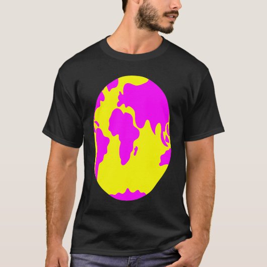 Cool Wear World Map Outfit Graphic Style Tees & Co (Voorkant)
