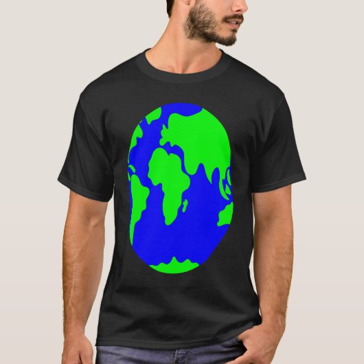 Cool Wear World Map Outfit Graphic Style Tees & Co (Voorkant)
