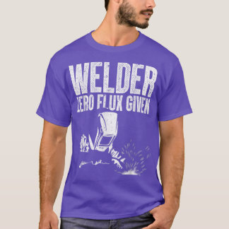 Cool Welder Art for Men MIGTIG Welding Metal T-shirt