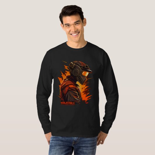Cool Welder Face T-shirt (Voorkant volledig)