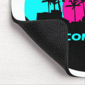 Cool Welkom bij het Miami-ontwerp Muismat (Hoek)