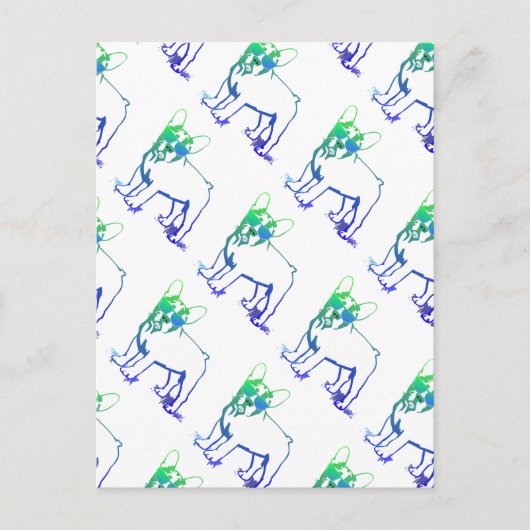 Cool Welpe Briefkaart (Voorkant)