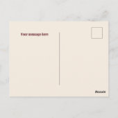 Cool Western Bonfire bericht toevoegen Briefkaart (Achterkant)