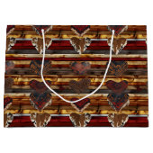 cool Western partijpatroon Groot Cadeauzakje (Voorkant)