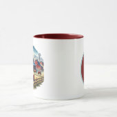 Cool Western Rach toevoegen monogram Mok (Midden)
