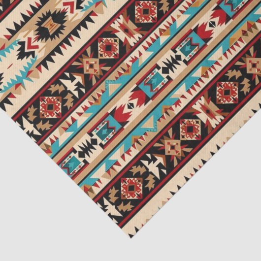 Cool Westerne liefhebbers patroon decoupage Tissuepapier (Detail)