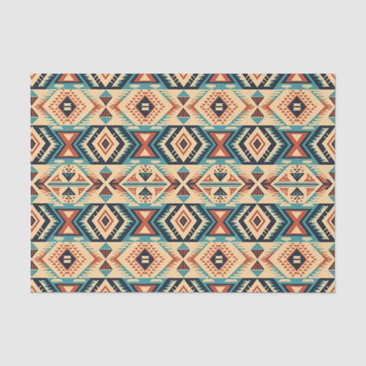 Cool Westerne liefhebbers patroon decoupage Tissuepapier (Voorkant)
