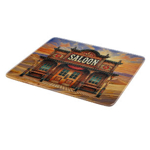 Cool Westerne Saloon mancave bar Snijplank