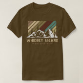 Cool  Whidbey Island Skiing Snowboarding L T-shirt (Design voorkant)