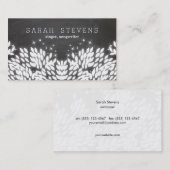 Cool Whimsical Singer, Songwriter Music Visitekaartje (Voorkant / Achterkant)