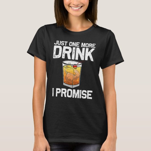 Cool Whiskey For Men Women Malt Whisky Alcohol Bou T-shirt (Voorkant)
