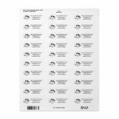 Cool Whistler Canada Mountains esdoornblad Etiket (Full Sheet)