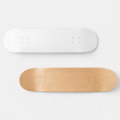Cool White Creëer Uw eigen skateboard (Horizontaal)