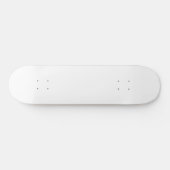 Cool White Creëer Uw eigen skateboard (Horizontaal)