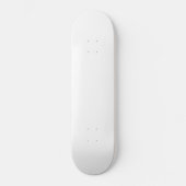 Cool White Creëer Uw eigen skateboard (Voorkant)