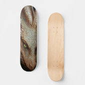 Cool White Dragon Schaats deck Persoonlijk Skateboard (Voorkant)