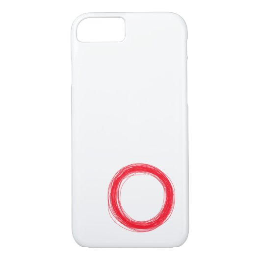 Cool White iPhone Case (Achterkant)