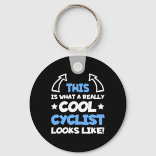 Cool Wielrenner Mountainbike Fietser Fetsen Wielre Sleutelhanger
