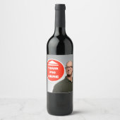 Cool! Wijnflesetiketten - gepersonaliseerd Wijn Etiket (Voorkant)