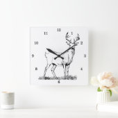 Cool Wild Deer Wall klok (Huis)