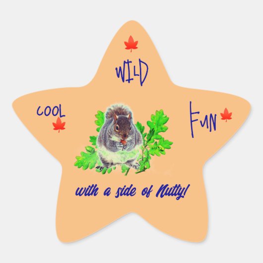 Cool Wild Fun Sticker (Voorkant)