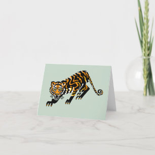 Cool wildcat - TIJGER - Conservatie - Natuur Groen Kaart