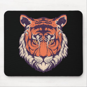 Cool Wilde Tijger T-shirts, Tijger Mode Grafisch  Muismat