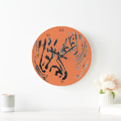 Cool Wildlife Art Zebra Grote Klok (Huis)