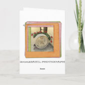 Cool Wine Barrel Wenskaart! Kaart (Achterkant)