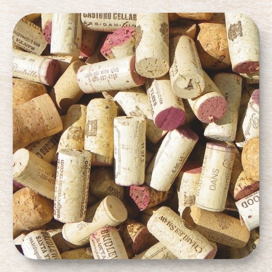 Cool Wine Cork Onderzetter Set! (Voorkant)