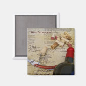 Cool Wine Enthusiast Magnet! Magneet (Voorkant / Achterkant)