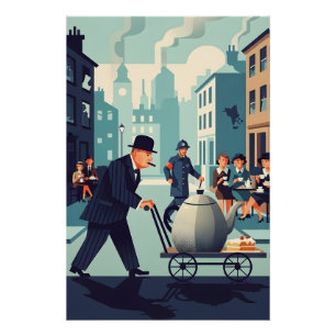 Cool Winston Churchill Perfect Poster