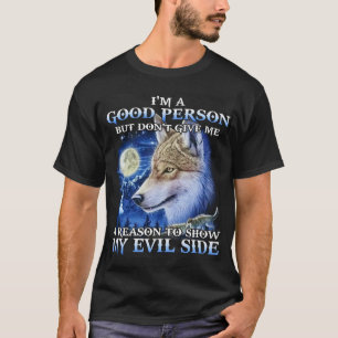 Cool Wolf Illustratie – The Wild Gift Tee Editie T-shirt