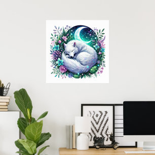 Cool wolf liefhebbers dier poster