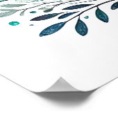 Cool wolf liefhebbers dier poster (Hoek)