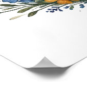 Cool wolf liefhebbers dier poster (Hoek)