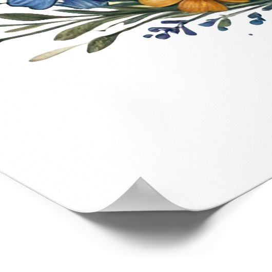 Cool wolf liefhebbers dier poster (Hoek)