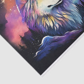Cool wolf liefhebbers sterren tissuepapier (Detail)