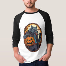 "Cool Wolf Logo-ontwerp voor T-shirts 