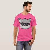Cool Wolf met zonnebril Wolf Love Wolves T-shirt (Voorkant volledig)