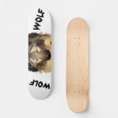 Cool Wolf Skateboard Deck (Voorkant)