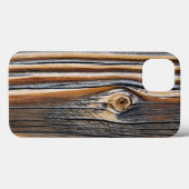 COOL Wood Grain Patroon Case-Mate iPhone Case (Achterkant (horizontaal))