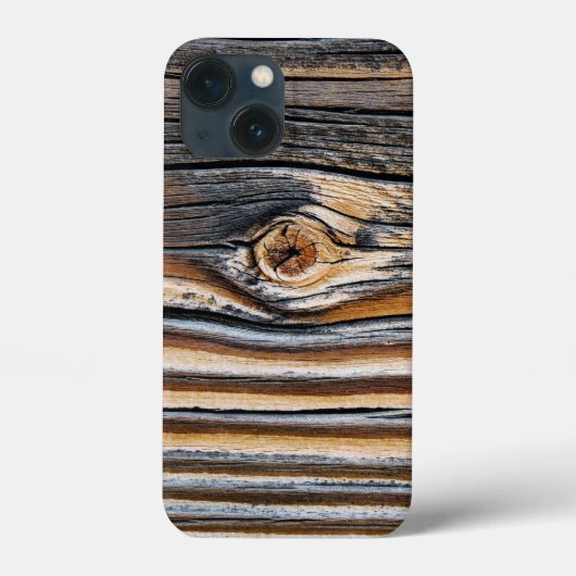 COOL Wood Grain Patroon Case-Mate iPhone Case (Achterkant)