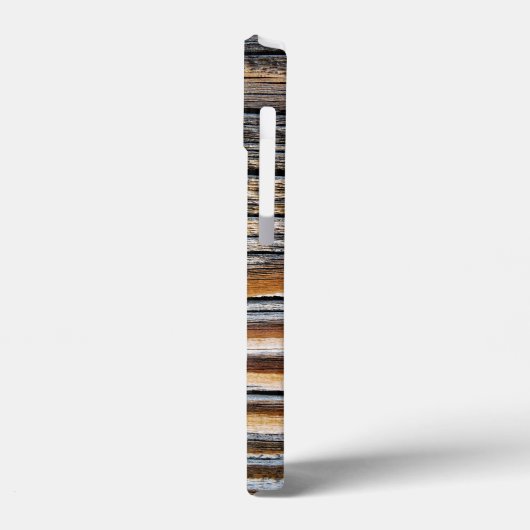 COOL Wood Grain Patroon Case-Mate iPhone Case (Achterkant / Links)