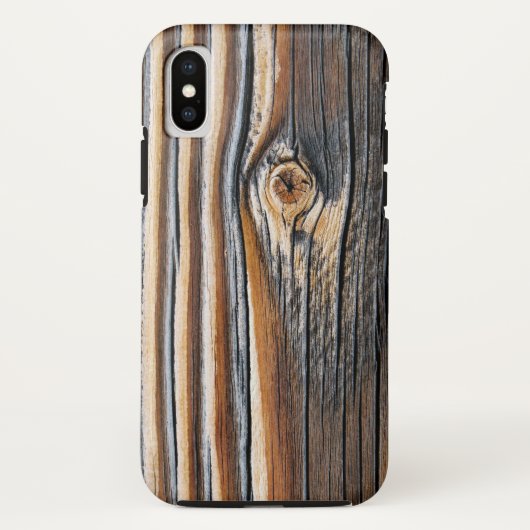 COOL Wood Grain Patroon Case-Mate iPhone Case (Achterkant)
