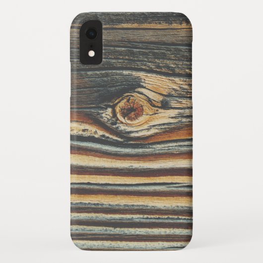 COOL Wood Grain Patroon Case-Mate iPhone Case (Achterkant)