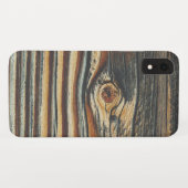 COOL Wood Grain Patroon Case-Mate iPhone Case (Achterkant (horizontaal))