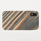 COOL Wood Grain Patroon Case-Mate iPhone Case (Achterkant (horizontaal))